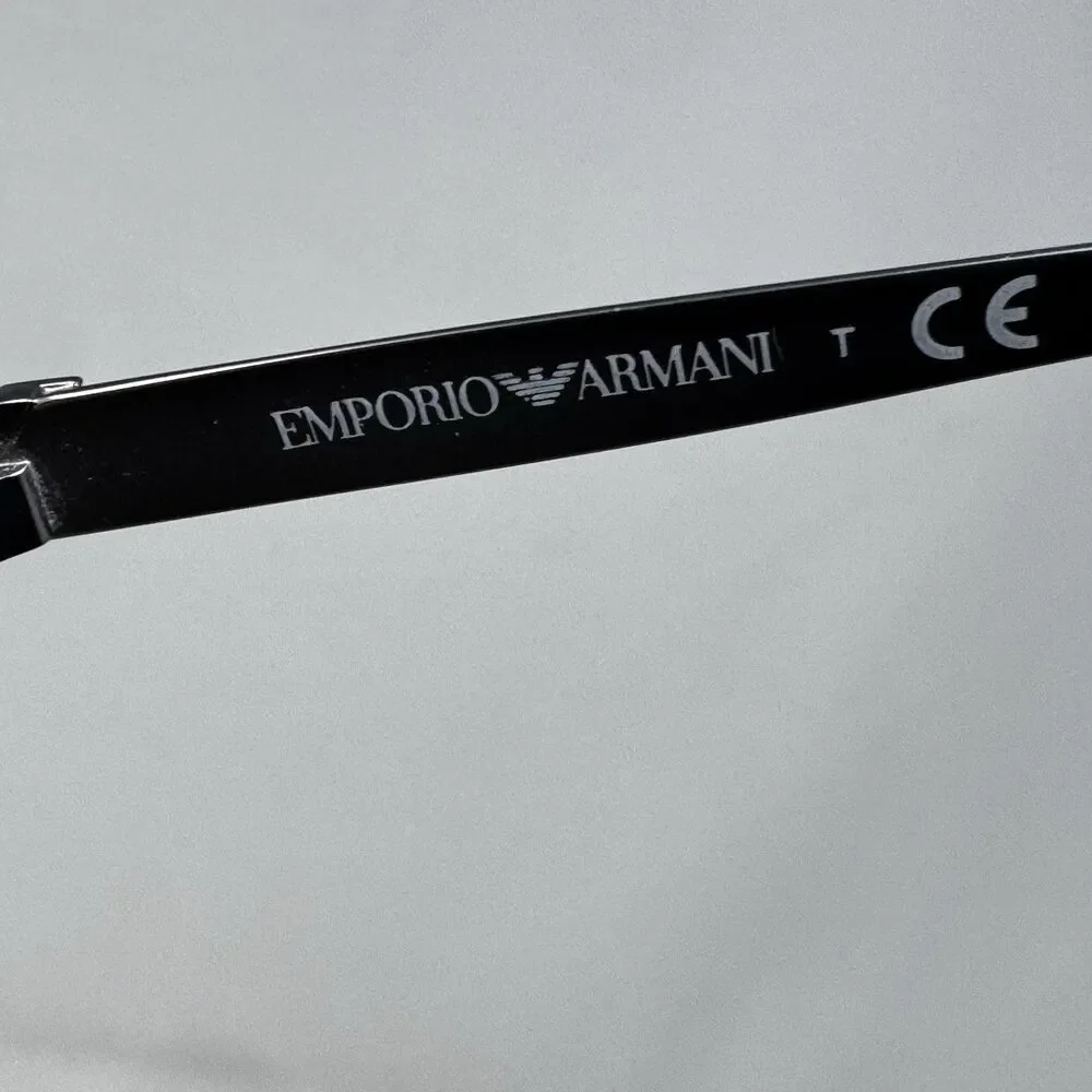 Emporio Armani EA1019 3003 Matte Gunmetal Eyeglass Frames 52-17-140